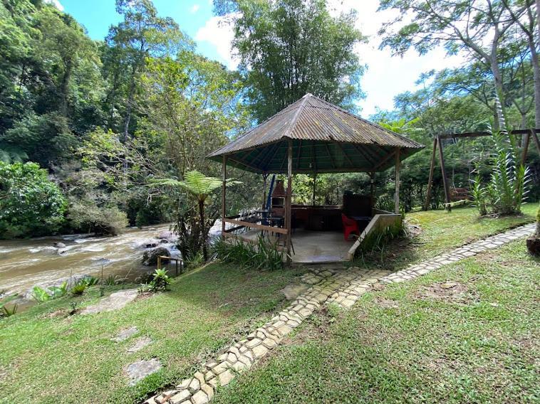 Lumiar Chale Colonial Lareira Deck Para Beira Rio Particular E Reservado Area De Lazer Pertinho Centro Do Bairro Exteriör bild